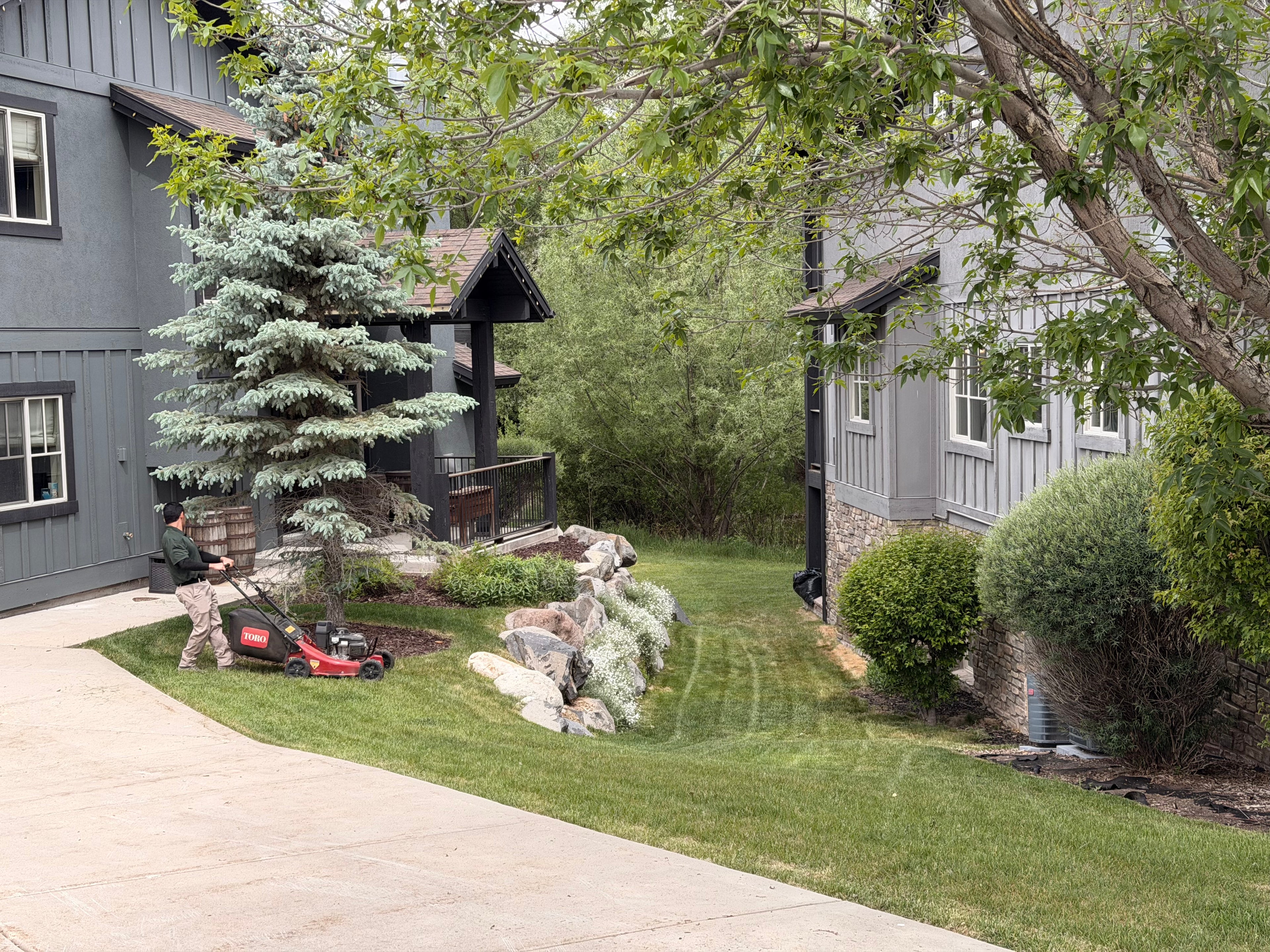 Property care and landscape maintenance for a Park City home